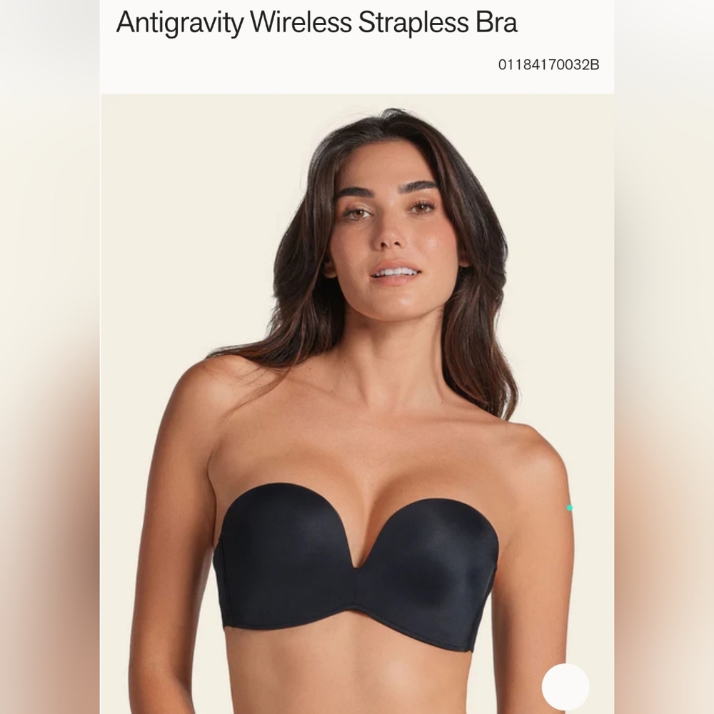 Antigravity Wireless Strapless Bra